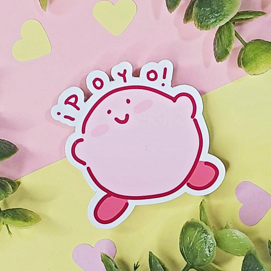 "POYO KIRB" VINYL STICKER