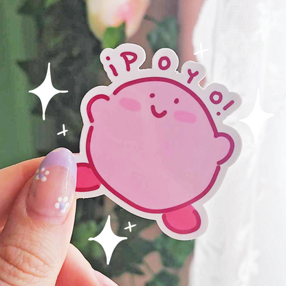 "POYO KIRB" VINYL STICKER